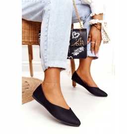 Délicat Ballerine En Spitz Vinceza 2187 Noir 2