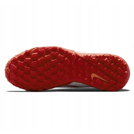 Chaussures de football Nike Superfly 8 Academy CR7 Tf Jr DB2679-600 gris/argent, blanc, rouge blanc 2