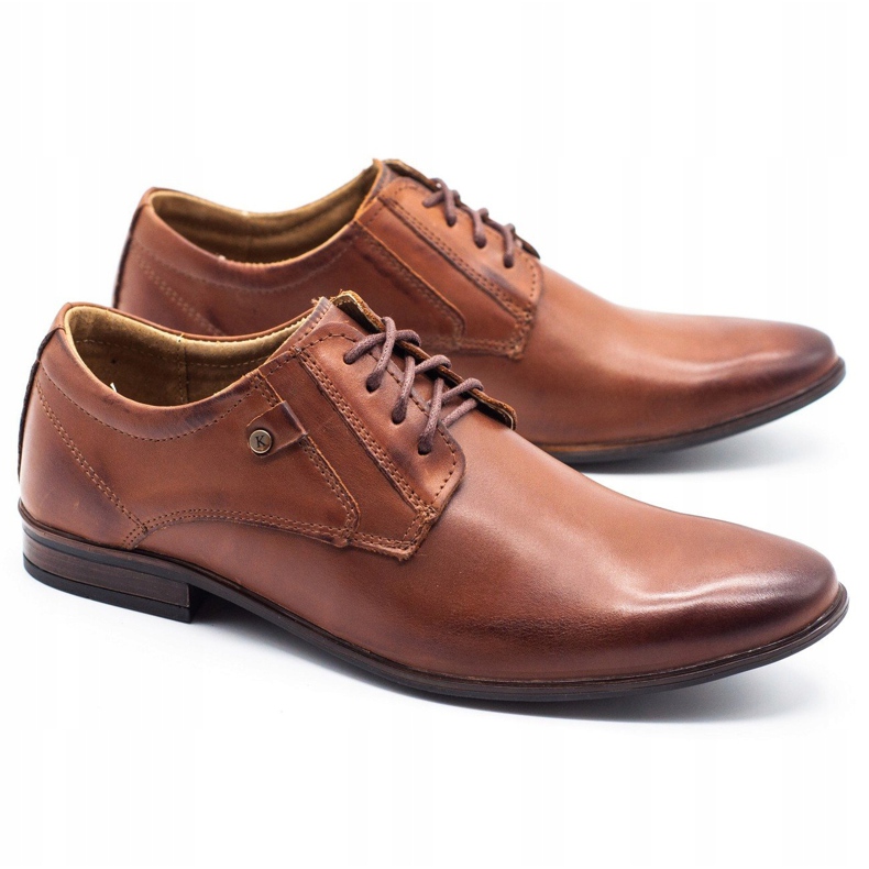 KOMODO Chaussures habillées pour hommes 850 marron brun 2 KOMODO Chaussures habillées pour hommes 850 marron brun 2