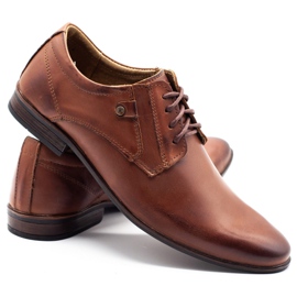 KOMODO Chaussures habillées pour hommes 850 marron brun 3 KOMODO Chaussures habillées pour hommes 850 marron brun 3
