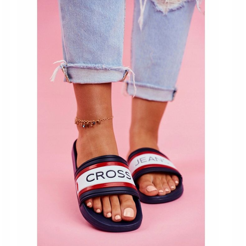 Chaussons Femme Cross Jeans Bleu Marine FF2R4160C 2