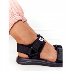Sandales de sport pour femmes Big Star HH274A024 Noir le noir 4
