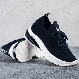 SHELOVET Baskets bleu marine sur la plateforme 1