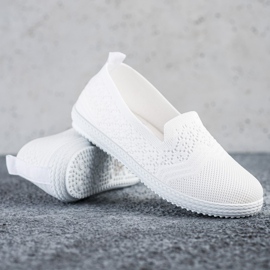 SHELOVET Slipons Blancs 1