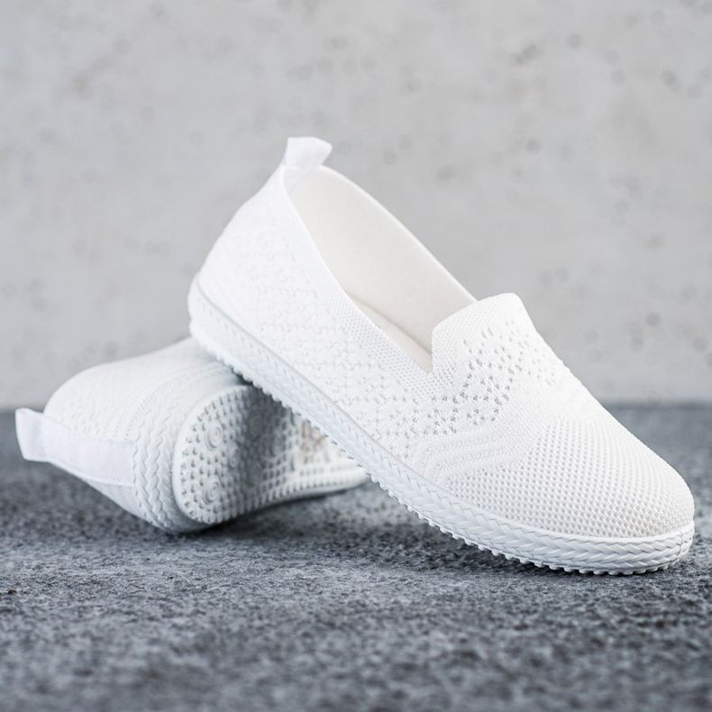 SHELOVET Slipons Blancs 1