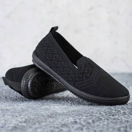SHELOVET Slipons noirs 1