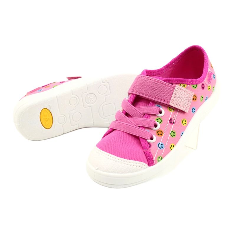 Chaussures enfant Befado 251X166 rose multicolore 4