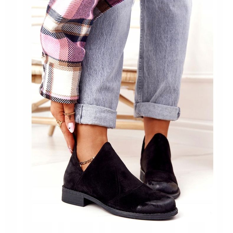 PS1 Boots femme Hillary noires à découpes le noir 5