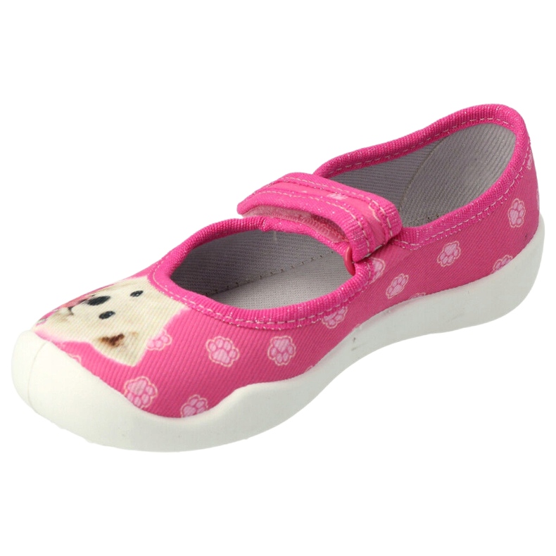 Befado Béfado Children's Slippers 114x456 Rose avec application 3