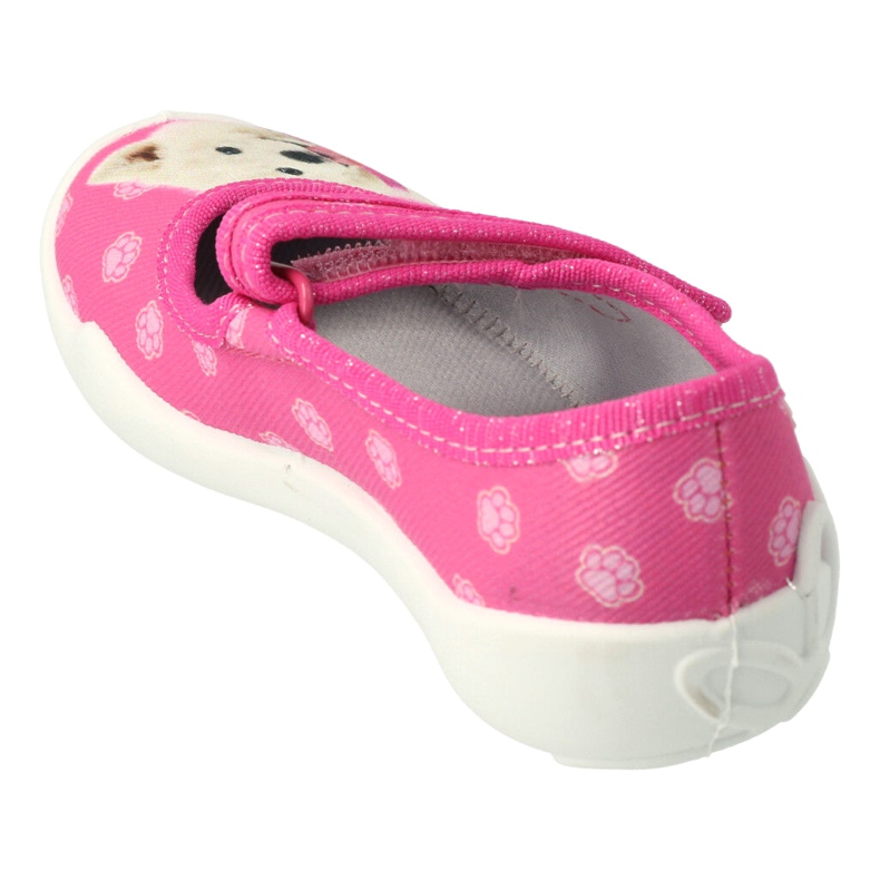 Befado Béfado Children's Slippers 114x456 Rose avec application 2 Befado Béfado Children's Slippers 114x456 Rose avec application 2