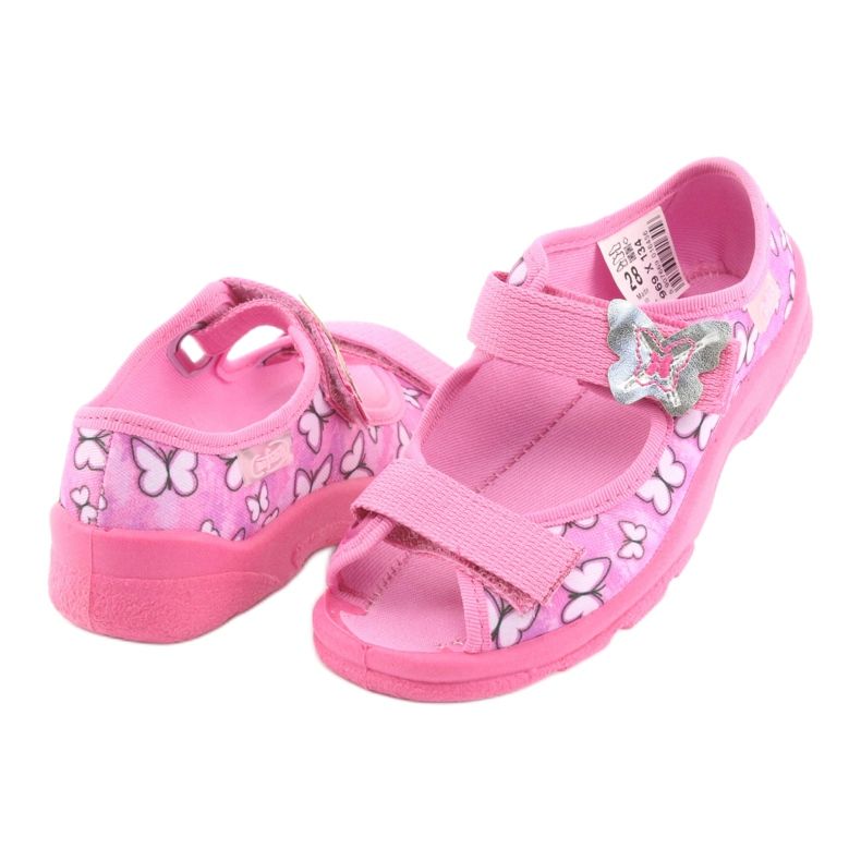 Chaussures enfant Befado 969X134 rose 4