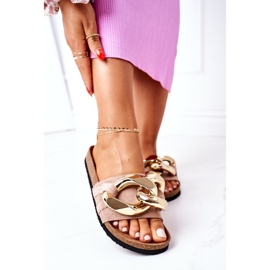 S.Barski Chaussons En Liège Avec Chaîne S. Barski SB001 Beige 2 S.Barski Chaussons En Liège Avec Chaîne S. Barski SB001 Beige 2