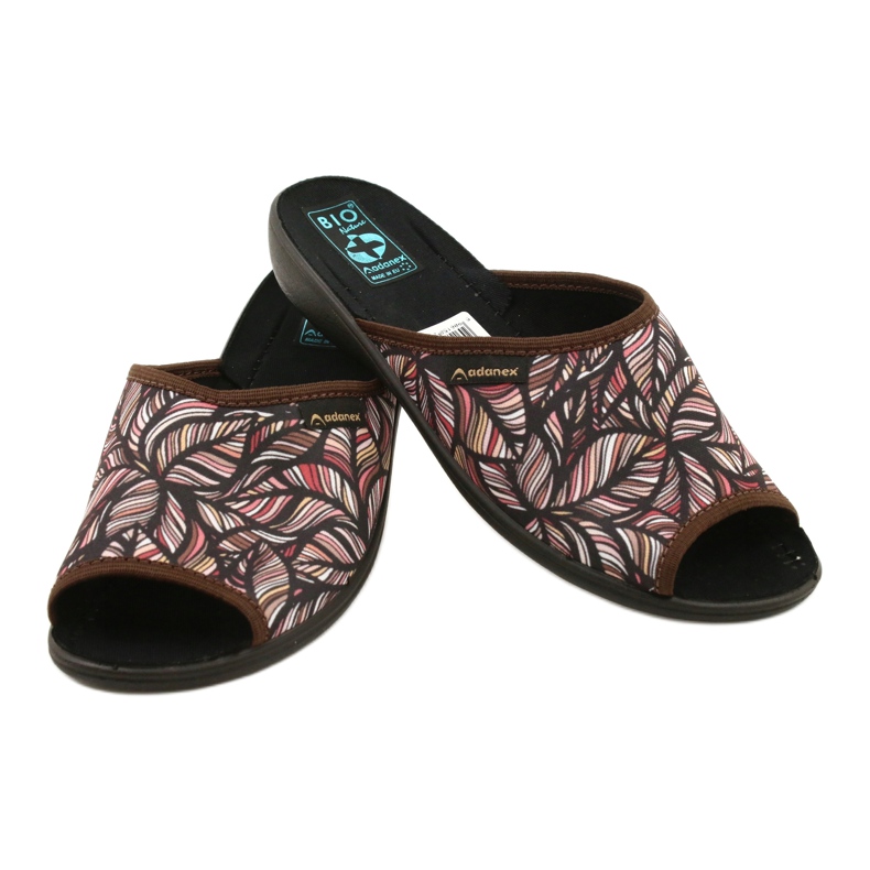 Adanex Tęg laisse des tongs. G1 / 2 24616 beige brun rouge 4