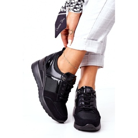 Baskets Compensées Vinceza 10606 Noir le noir 2