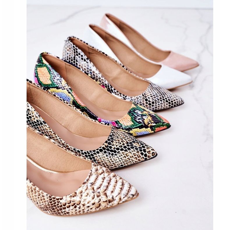 Lewski Shoes Escarpins En Satin Avec Motif Animal Lewski Chaussures 2801 Argent 1 Lewski Shoes Escarpins En Satin Avec Motif Animal Lewski Chaussures 2801 Argent 1