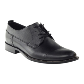 Chaussures homme Badura classiques noires 7599 le noir 1