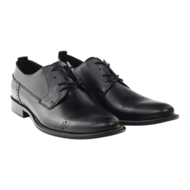 Chaussures homme Badura classiques noires 7599 le noir 4