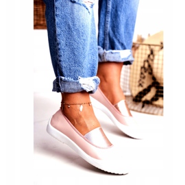 LU BOO Sneakers Slip On Slip-on Sneakers Rose Justy 2 LU BOO Sneakers Slip On Slip-on Sneakers Rose Justy 2