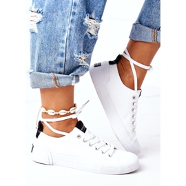 Baskets classiques pour femmes blanches My Promise 6
