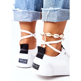 Baskets classiques pour femmes blanches My Promise 7