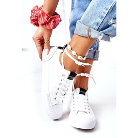 Baskets classiques pour femmes blanches My Promise 8