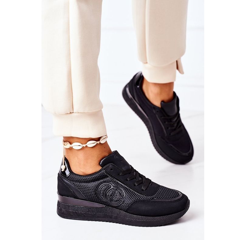 PE1 Chaussures de sport femme Sneakers Noir Under Control 2