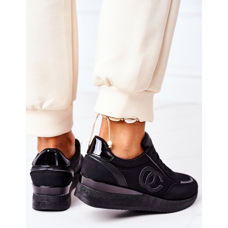 PE1 Chaussures de sport femme Sneakers Noir Under Control le noir 1