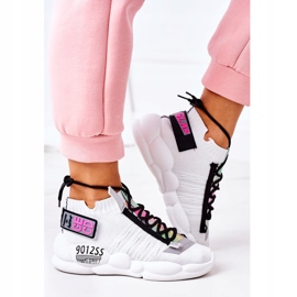 PS1 Chaussures de sport pour femmes Sneakers White Bubble Tea blanc 2