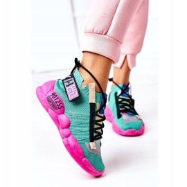 PS1 Chaussures de sport pour femmes Sneakers Green Bubble Tea rose vert 2