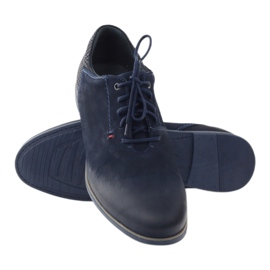 Chaussures décontractées pour hommes Riko 799 bleu 3