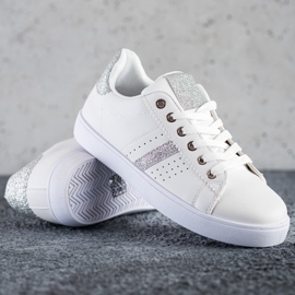 SHELOVET Chaussures de sport décontractées blanche 1