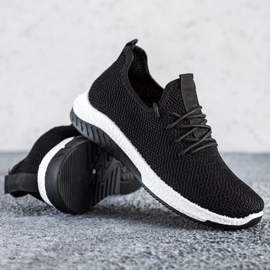 SHELOVET Chaussures de sport noires 1