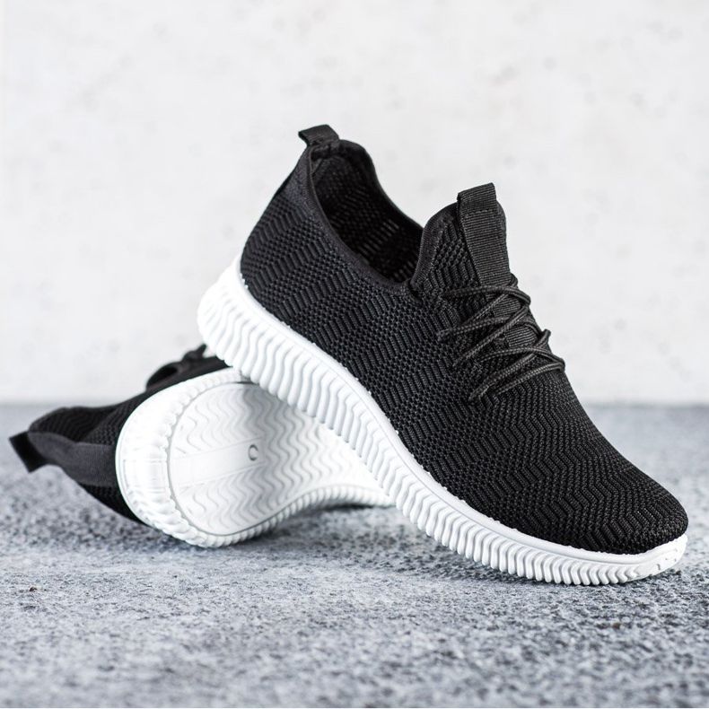 SHELOVET Chaussures de sport textiles le noir 1 SHELOVET Chaussures de sport textiles le noir 1