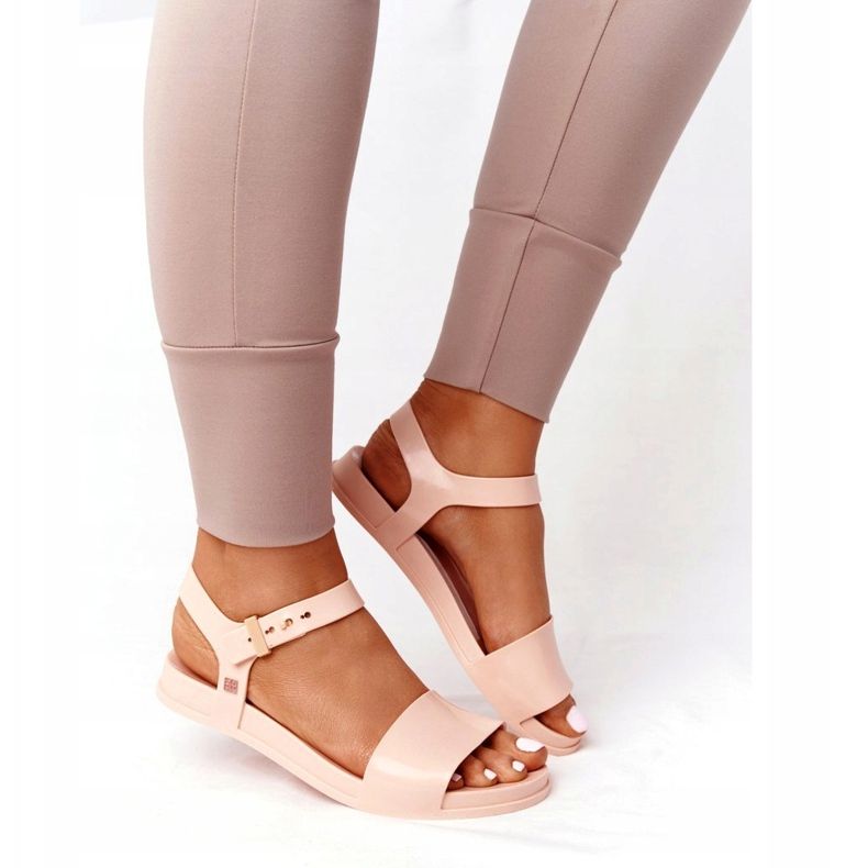 Sandales en caoutchouc écologiques parfumées ZAXY HH285123 Nude beige rose 4