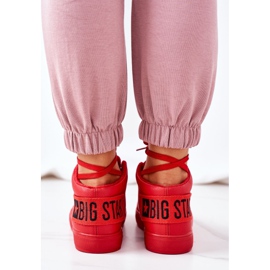 Baskets Femme Big Star Warm Red EE274354 rouge 2
