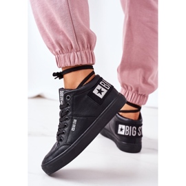 Baskets Femme Big Star Warm Noir EE274351 1