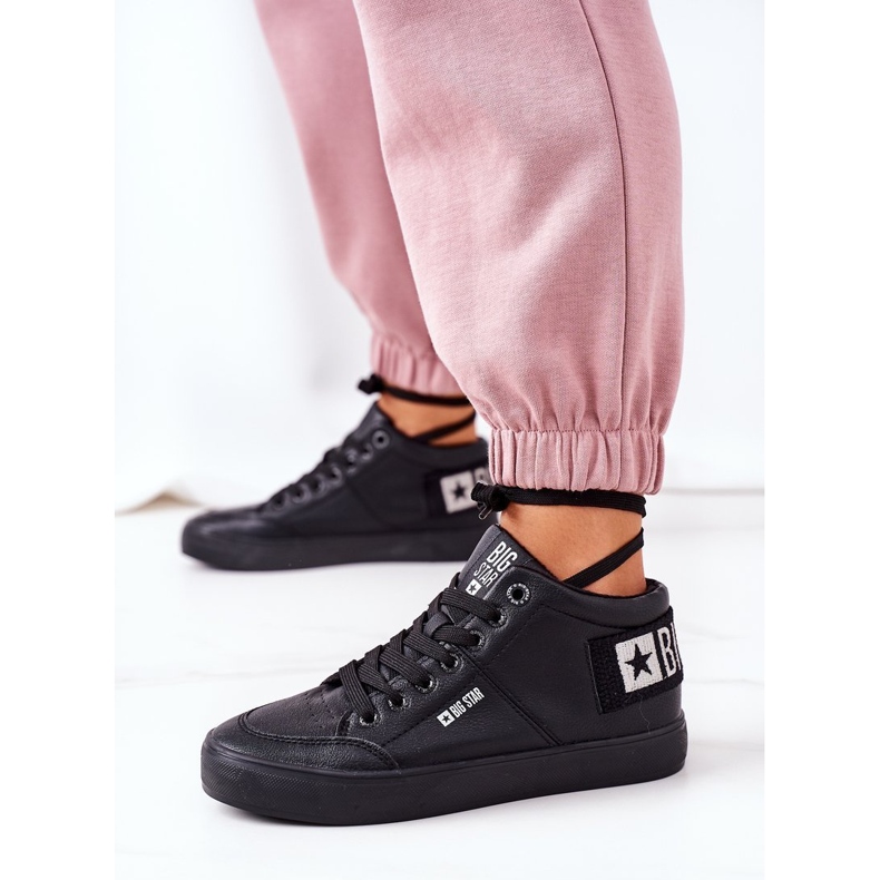 Baskets Femme Big Star Warm Noir EE274351 2