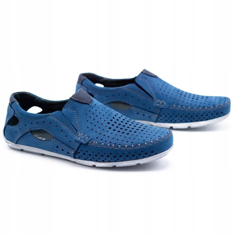 Olivier Chaussures homme mocassins 901 bleu été 2 Olivier Chaussures homme mocassins 901 bleu été 2