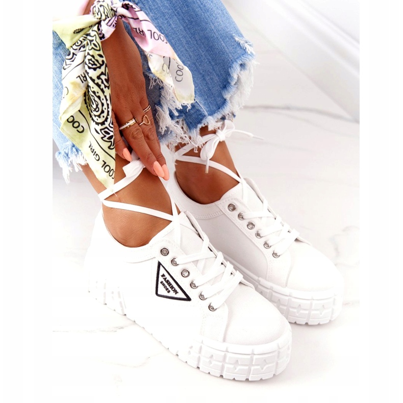 Baskets Femme Blanc Big City Life 2