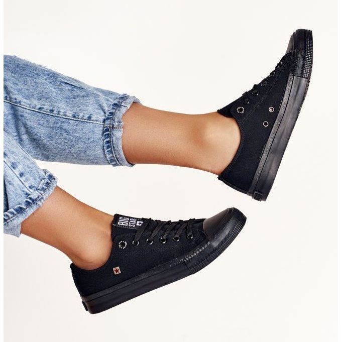 Baskets Femme Big Star Noir AA274009 2