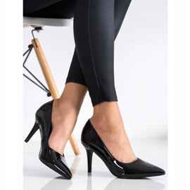 Renda Talons hauts noirs classiques le noir 3