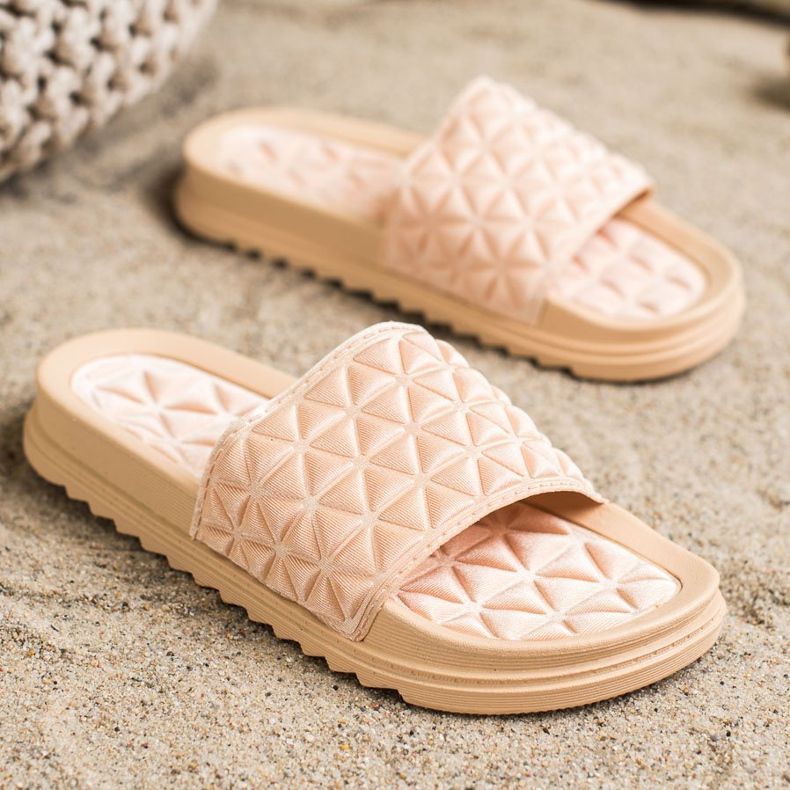 Renda Pantoufles Décontractées Beiges 1