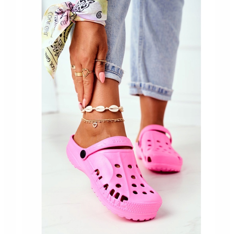 Flameshoes Pantoufles Eva légères roses pour femmes 1