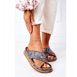 Chaussons Profilés Cuir Maciejka 04986-02 Marron brun 2 Chaussons Profilés Cuir Maciejka 04986-02 Marron brun 2