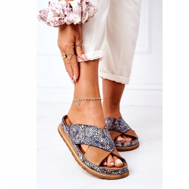 Chaussons Profilés Cuir Maciejka 04986-02 Marron brun 2 Chaussons Profilés Cuir Maciejka 04986-02 Marron brun 2