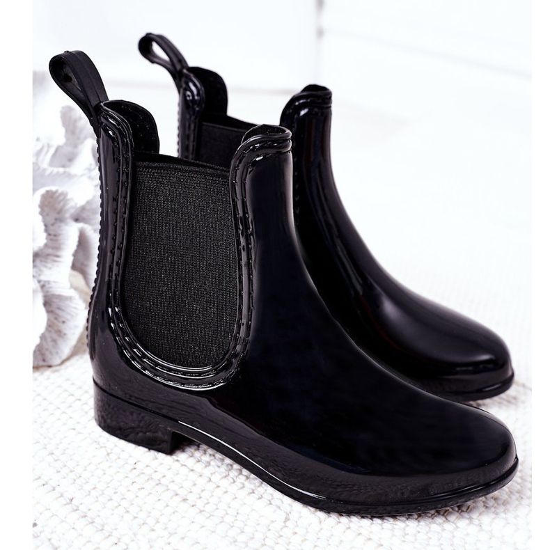 Bottines Jodhpur Enfant Galoches Noires Lily 2