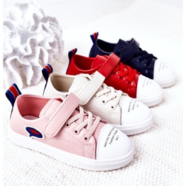 Apawwa Baskets Velcro Cartoon Bleu Marine Enfant 1