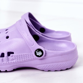 Pantoufles Crooks Eva Foam Pour Femmes Violet 1
