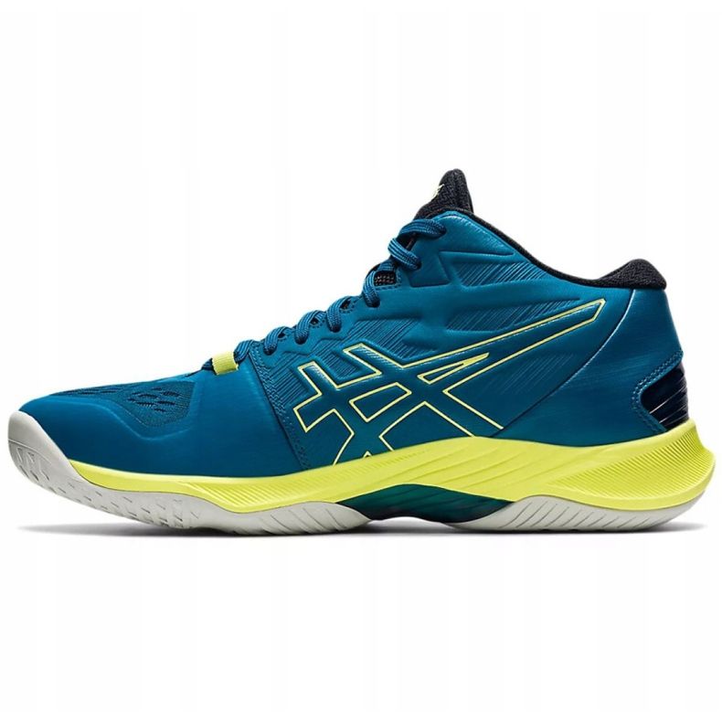 Asics Sky Elite Ff Mt 2 M 1051A065 401 chaussures de volley-ball bleu bleu 1