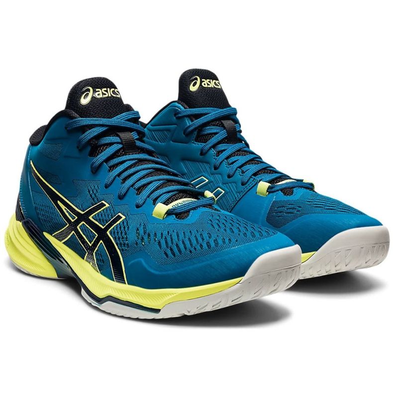 Asics Sky Elite Ff Mt 2 M 1051A065 401 chaussures de volley-ball bleu bleu 2